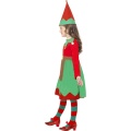 Dívčí kostým Vánočního skřítka