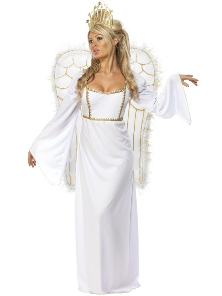 Kostým Anděl - dlouhé šaty