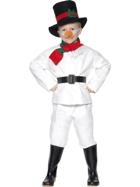 Dětský kostým Veselý sněhulák