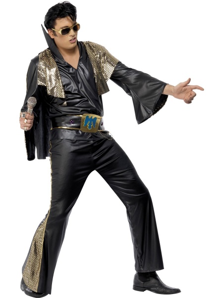 Kostým Elvis classic - černý