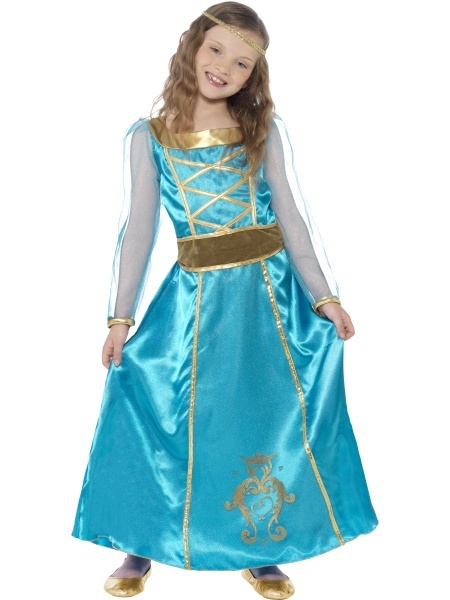 Dětský dívčí kostým - Středověká princezna 