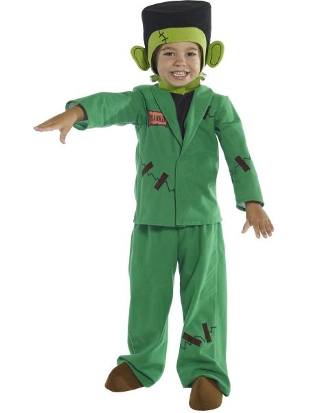 Dětský kostým zelené příšerky